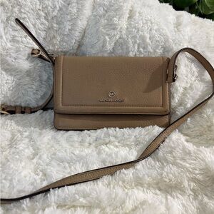 Michael Kors Beige Crossbody Bag